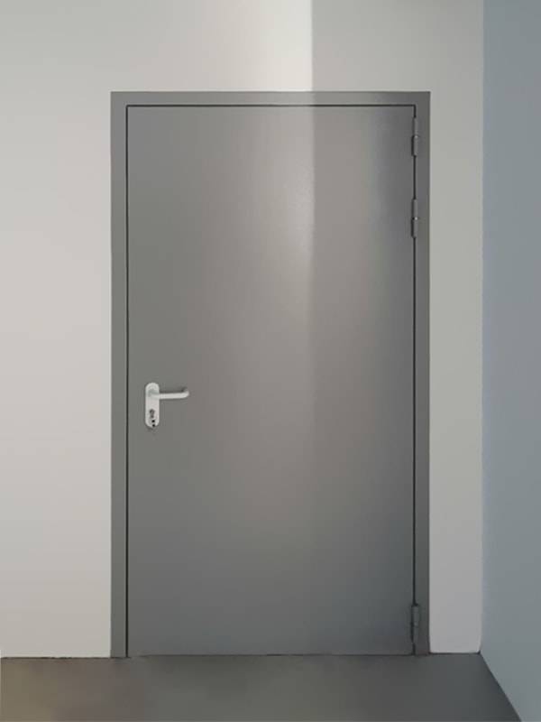 Однопольная дверь (1-й Нагатенский проезд, д.4)